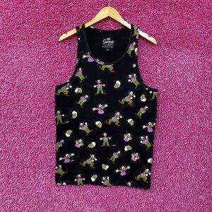 Eleven Paris The Simpsons Krusty The Clown Tank Top Medium
